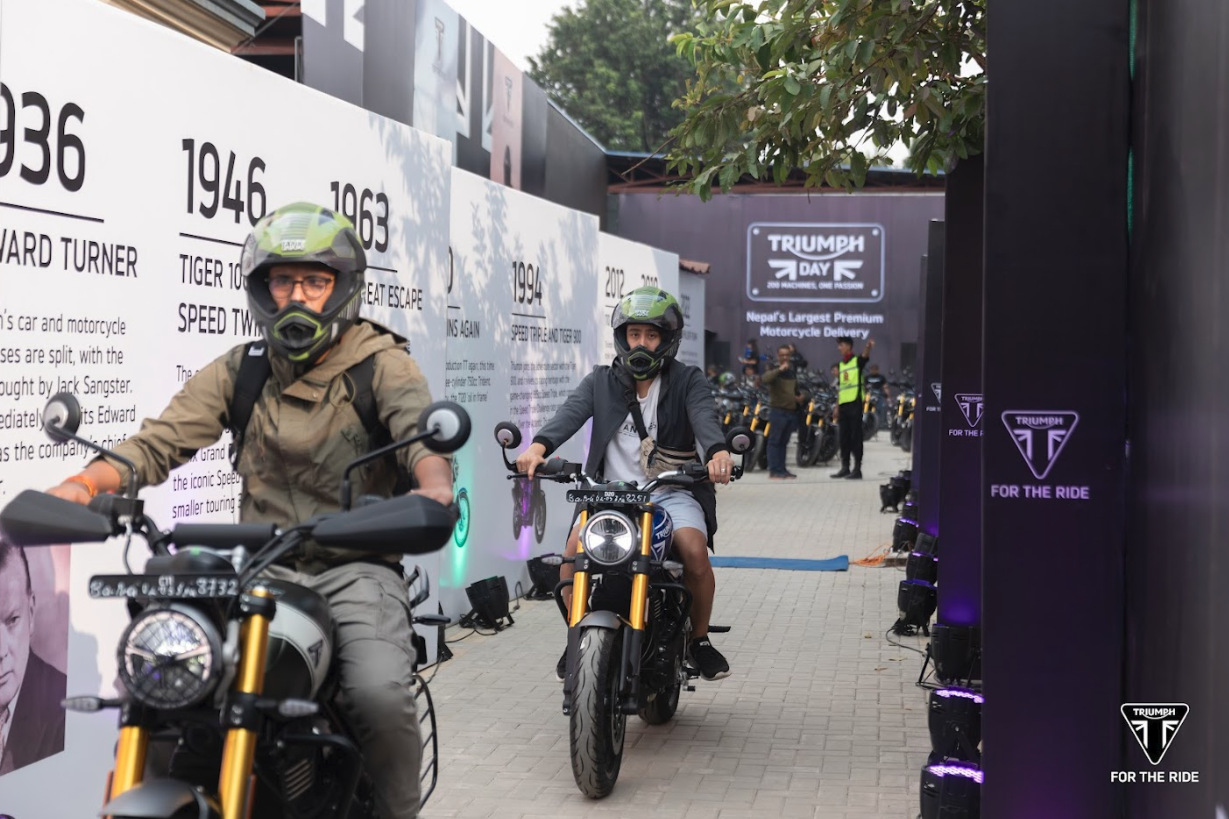 Triumph Day: Celebrating a New Era of Motorcycling in Nepal
